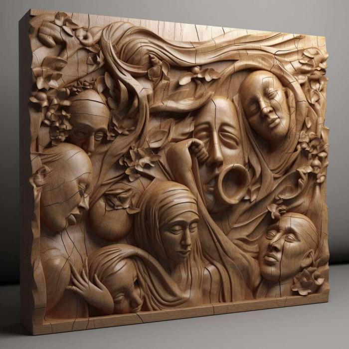 نموذج ثلاثي الأبعاد لآلة CNC 3D Art 